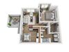 One Bedroom Floor Plan One Bedroom Floor Plan